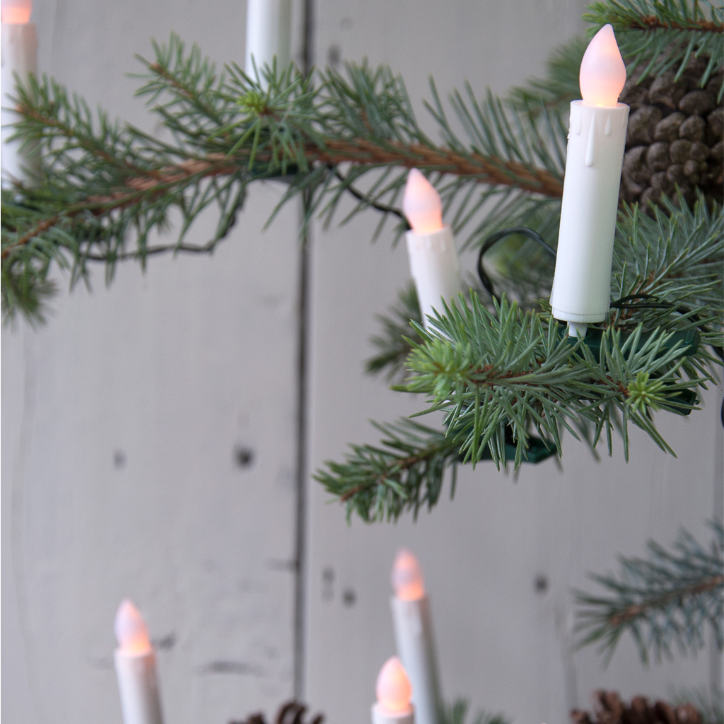 Flickering Christmas Candle Led Tree Lights | Rex London (dotcomgiftshop)