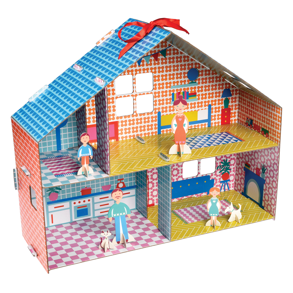 doll paper house