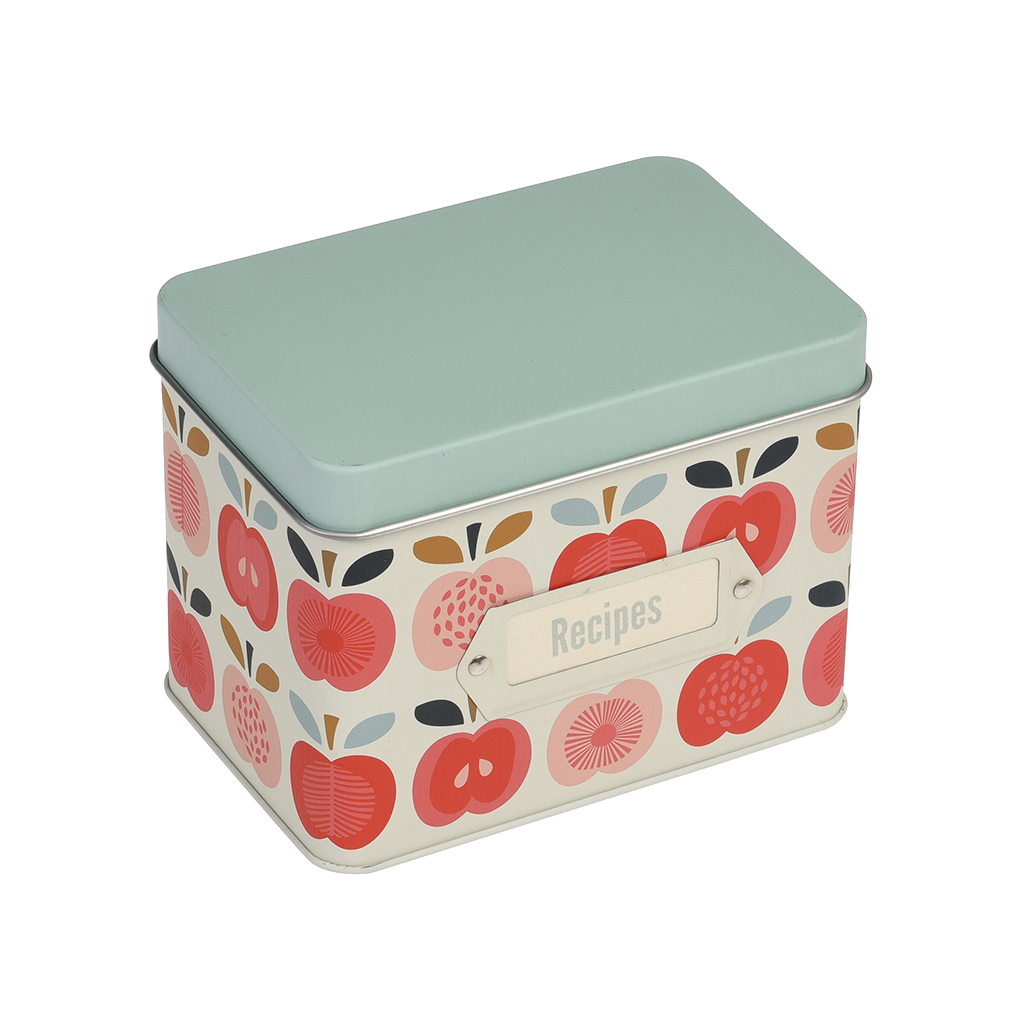 Vintage Apple Recipe Tin | Rex London