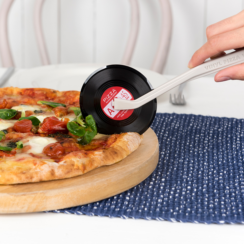 Vinyl Record Pizza Cutter Rex London